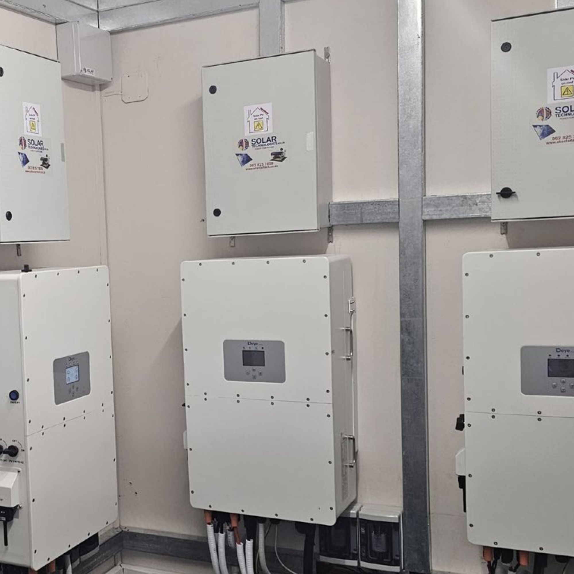 Wall-mounted residential battery system